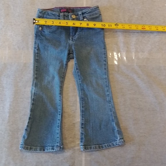 Levi's Flare Jeans Size 3T Pocket/Adjustable Waist - Picture 4 of 9